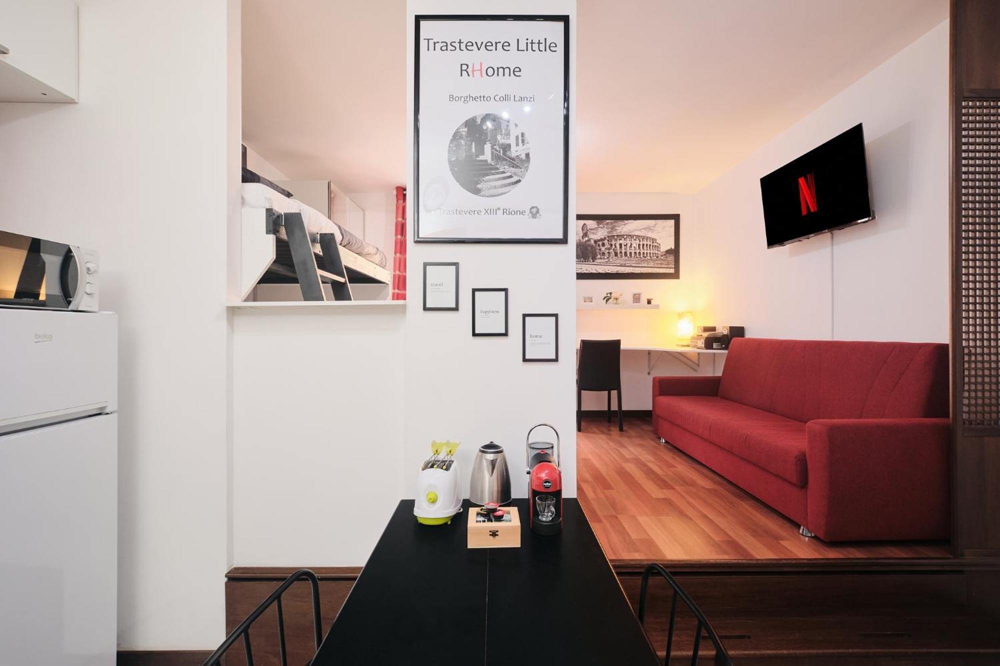 Trastevere- Flat Con Giardino, Ac, Wi-Fi & Netflix Řím Exteriér fotografie