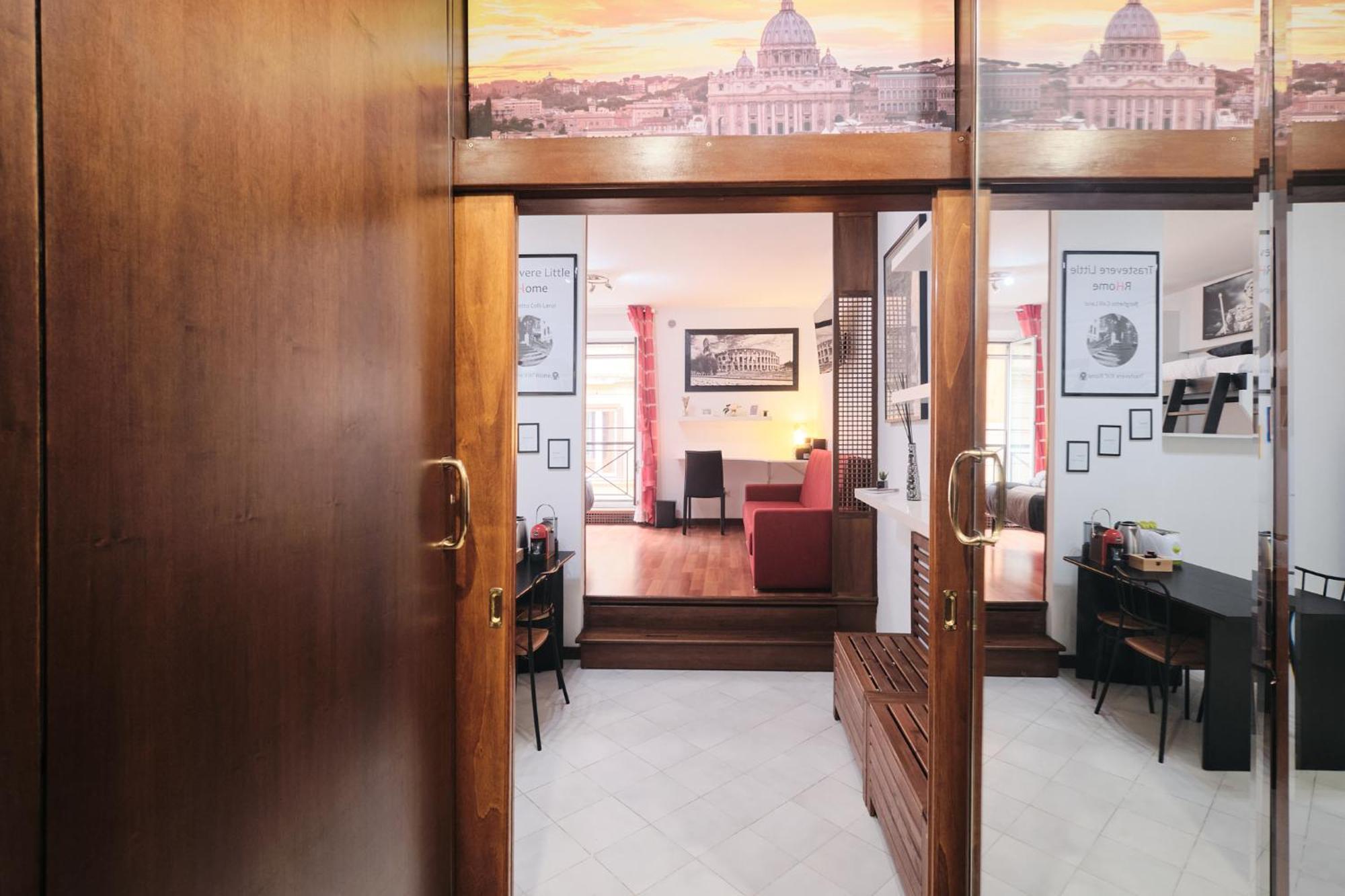 Trastevere- Flat Con Giardino, Ac, Wi-Fi & Netflix Řím Exteriér fotografie